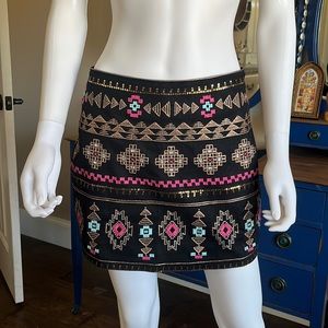 Miami Black Mini Skirt